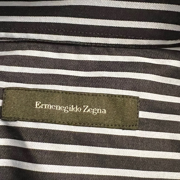 Zegna men’s shirt- New w.o. tag - Picture 7 of 10
